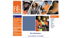 Desktop Screenshot of bjsworkwear.com.au